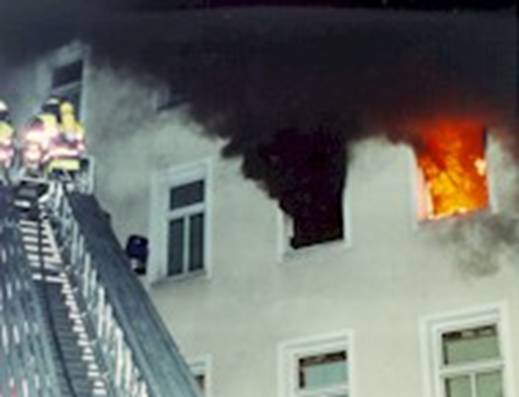 Massiver Wohnungsbrand